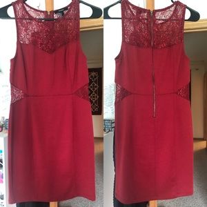 Red dress from forever 21